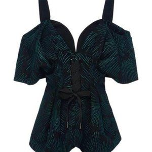 Acler Harwich Set Top + Skirt XS US 2